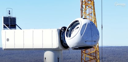 Wind farm turbine construction